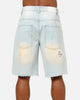 Saint Morta Amplus Holy Ghost Jorts Light Dirty Denim