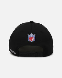 Mitchell & Ness Las Vegas Raiders Flames Pro Crown Snapback Black