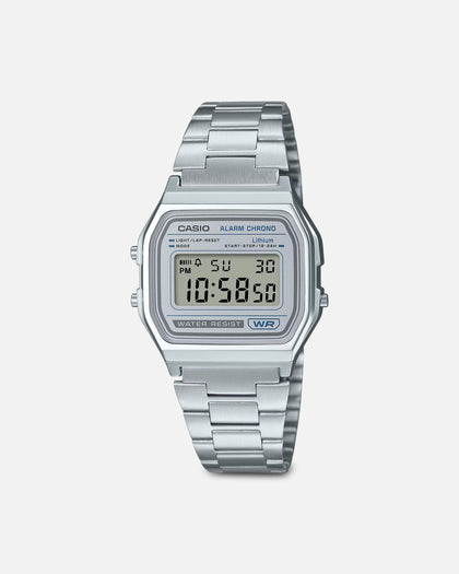 Casio A158WEA-7D Watch Silver/Silver