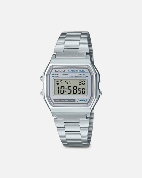 Casio A158WEA-7D Watch Silver/Silver