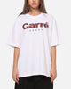 Carre Applique T-Shirt Solid White