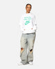 Nike Club French Terry Pullover Hoodie White/White/Green