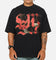 Saint Morta Highway Mock Neck T-Shirt Black