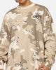 Carre Deserted Long Sleeve T-Shirt Brown Camo