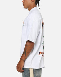 Saint Morta Palm Fire T-Shirt White