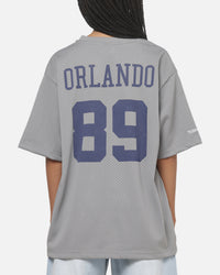 Mitchell & Ness Orlando Magic Open Mesh T-Shirt Grey