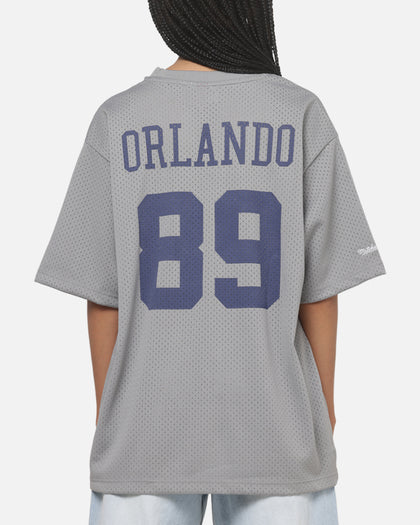 Mitchell & Ness Orlando Magic Open Mesh T-Shirt Grey