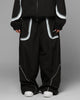 Loiter Spray Day Trackpants Black