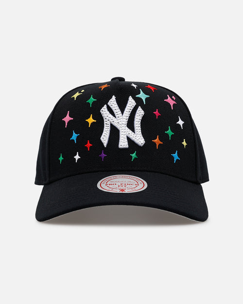 Mitchell & Ness New York Yankees 'Rhinestone Luxury' Pro Pinch Snapback Black