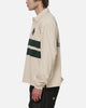 Mitchell & Ness Wallabies Rugby Long Sleeve Polo Ivory