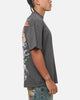 Ed Hardy Floral Skull T-Shirt Charcoal