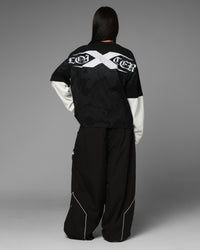 Loiter Xplicit Layered Long Sleeve T-Shirt Black