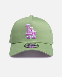 New Era Los Angeles Dodgers 'Strawberry Matcha' 9FORTY A-Frame Snapback Green