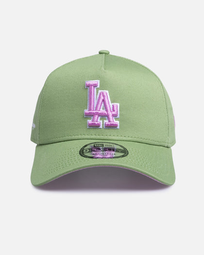 New Era Los Angeles Dodgers 'Strawberry Matcha' 9FORTY A-Frame Snapback Green