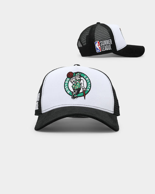 New Era Boston Celtics 'NBA Summer League' 9FORTY A-Frame Snapback Black/White
