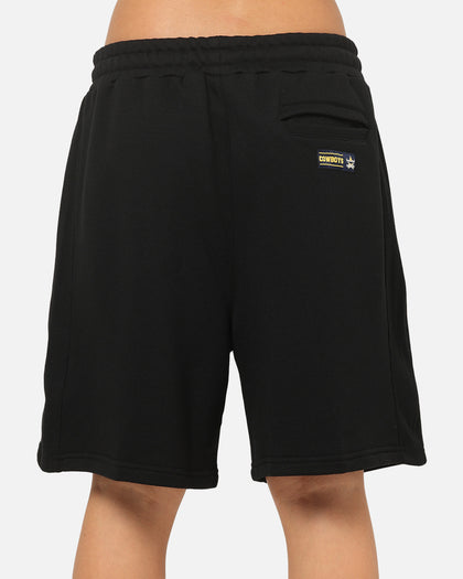 Bleacher Athletic North Queensland Cowboys NRL 1908 Track Shorts Black