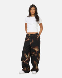 Saint Morta Rapture Cargo Pants Black/Orange