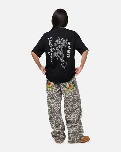 Ed Hardy Tiger Stamp T-Shirt Black