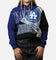 New Era Women's Los Angeles Dodgers Team Split Hoodie Blue/Grey