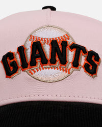 New Era San Francisco Giants 'Pink Crown' 9FORTY A-Frame Snapback Pink