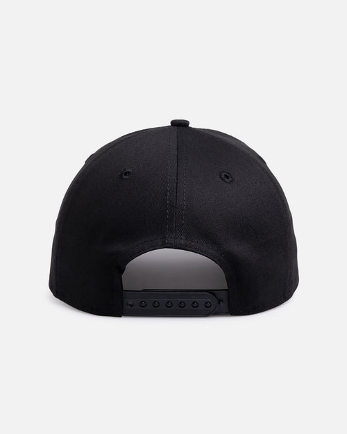 New Era New Zealand All Blacks 'TPU Badge' 9FORTY A-Frame Snapback Black