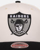 Mitchell & Ness Las Vegas Raiders 'Go Team Go' MVP Snapback Off White/Black