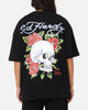 Ed Hardy Death & Bloom T-Shirt Black