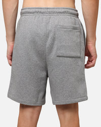 Jordan Brooklyn Fleece Shorts Carbon Heather/White