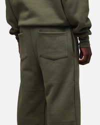 Loiter Hybrid Sweatpants Olive/Pink