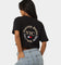 Tommy Jeans Women's Super Crop Timeless Circle Black