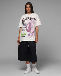 Pokémon By Loiter Mewtwo Heavyweight T-Shirt Off White