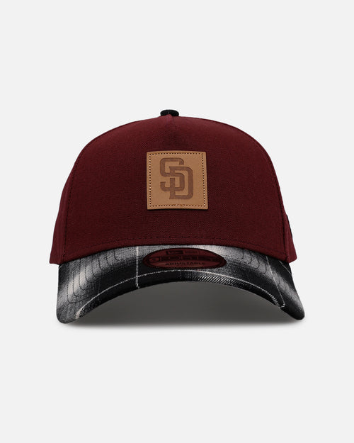 New Era San Diego Padres 'Workwear' 9FORTY A-Frame Snapback Maroon