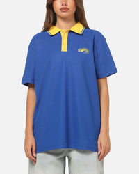 Bleacher Athletic Parramatta Eels NRL Adult Golf Polo T-Shirt Blue