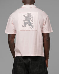 Loiter Unity Polo T-Shirt Pink