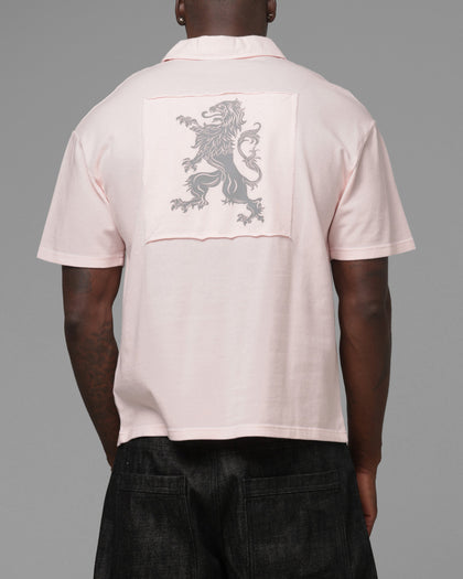 Loiter Unity Polo T-Shirt Pink