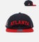 47 Brand Atlanta Braves 'The City Block Collection' Club Legacy '47 Captain Snapback Navy