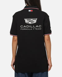 Tommy Hilfiger X Cadillac Formula 1 Team Replica Polo Shirt Black