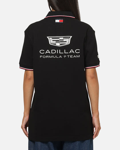Tommy Hilfiger X Cadillac Formula 1 Team Replica Polo Shirt Black