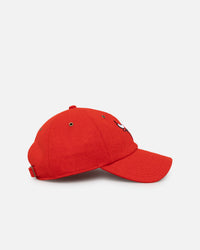 47 Brand Chicago Bulls Wooly Clean Up Strapback Red