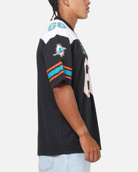 Majestic Athletic Miami Dolphins Glenver Mesh Oversized T-Shirt Black