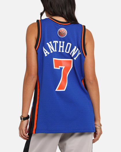 Mitchell & Ness New York Knicks Carmelo Anthony 2010 Dark Jersey Royal