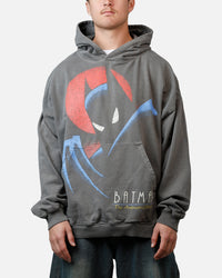 73Studio X DC Batman Hoodie Washed Charcoal