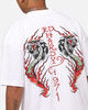 Ed Hardy Flaming Cobra T-Shirt White