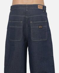 Carre Grid Solace Jeans Stone Blue