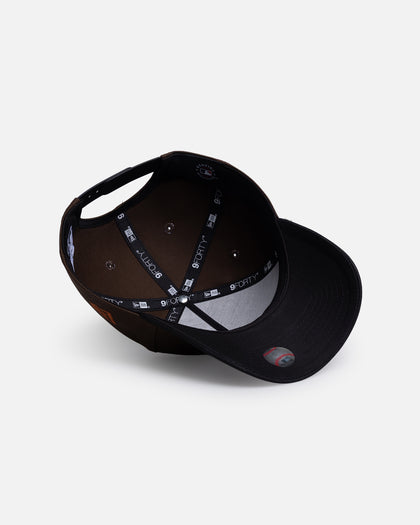 New Era Atlanta Braves 9Forty A-Frame Snapback Walnut