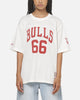 Mitchell & Ness Chicago Bulls Open Mesh T-Shirt Cream