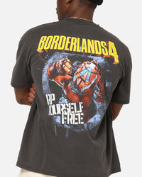 73Studio X Borderlands 4 T-Shirt Black Wash