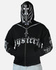73 Studio Rey Mysterio Masked Hoodie Black Wash