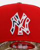 New Era New York Yankees 'Stars And Stripes' 9FORTY A-Frame Snapback Red