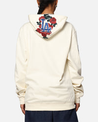 Pro Standard Los Angeles Dodgers Roses Pullover Hoodie Eggshell